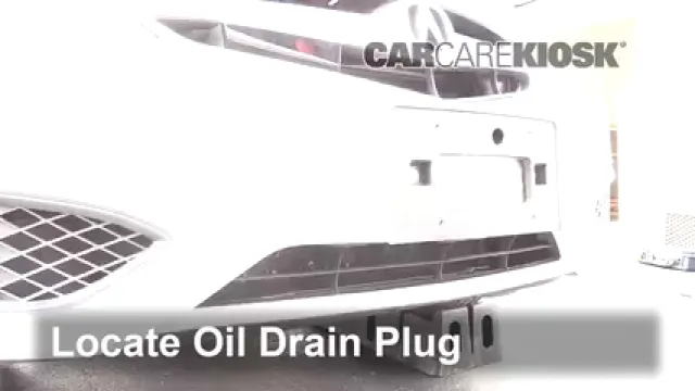 2016 Acura ILX 2.4L 4 Cyl. Huile Changer l'huile et le filtre à huile